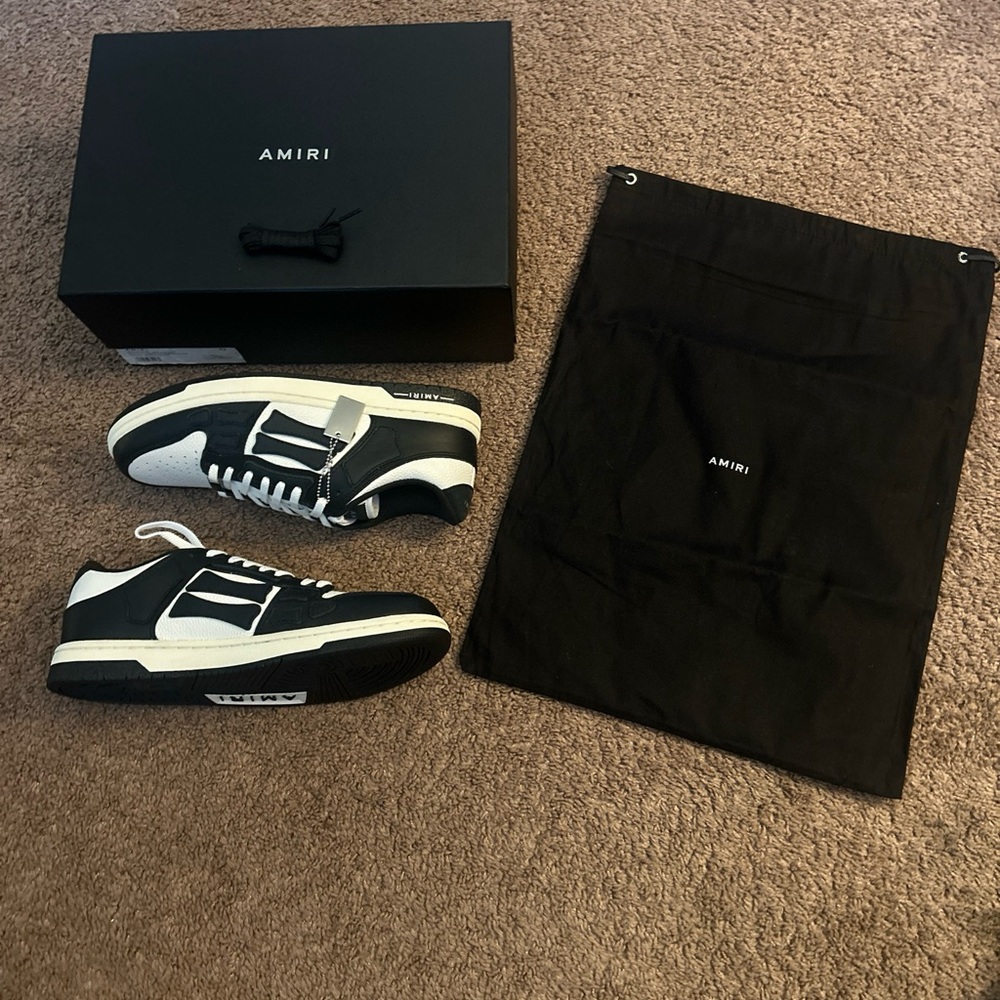 AMIRI Skel-Top Low Sneakers